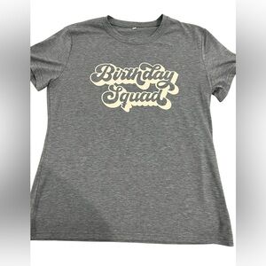 Birthday Squad Women’s T-Shirt - blue